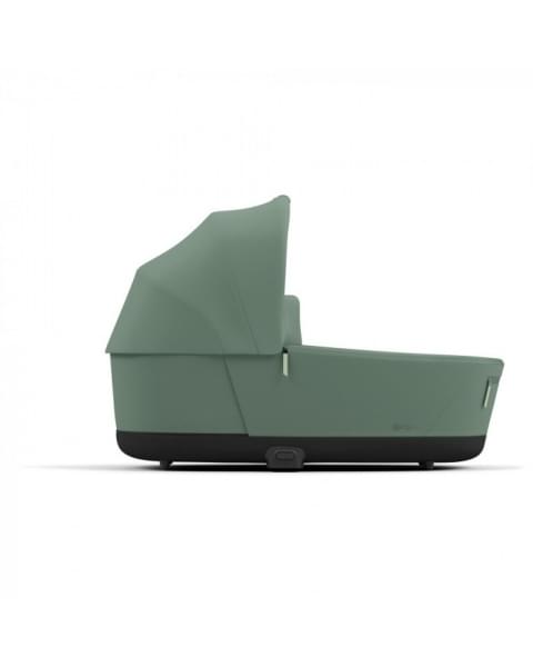 Коляска 2 в 1 Cybex Priam IV Platinum Collection шасси Matt Black, Leaf Green (Зеленый)