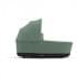 Коляска 2 в 1 Cybex Priam IV Platinum Collection шасси Matt Black, Leaf Green (Зеленый)