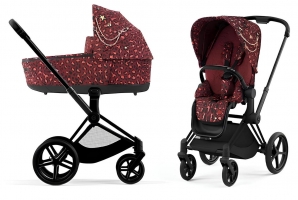 Коляска 2 в 1 Cybex Priam IV Rockstar/Matt Black