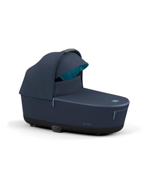 Коляска 2 в 1 Cybex Priam IV шасси Rose Gold, Nautical Blue (Темно-синий)
