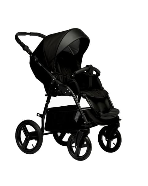 Коляска 2 в 1 Indigo Comfort, Co 02 (Черный)
