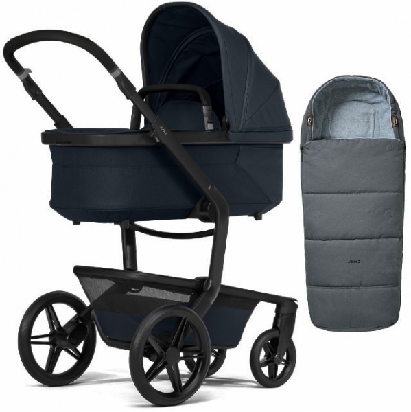 Коляска 2 в 1 Joolz Day 5 с конвертом Dark Navy Blue (Темно-синий)
