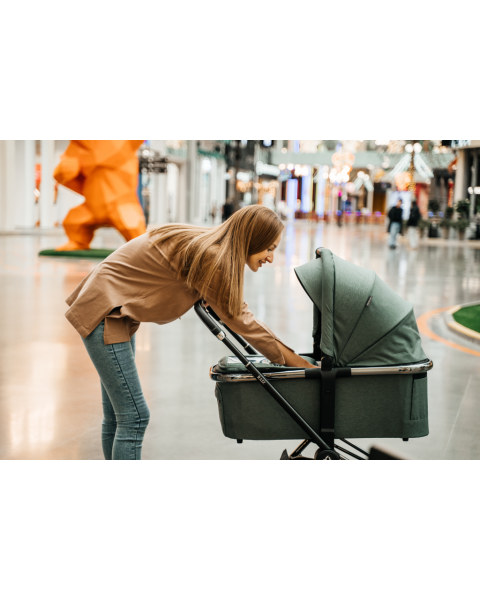 Коляска 2 в 1 Labala Raiz Basic Line 2023, Green (Зеленый)