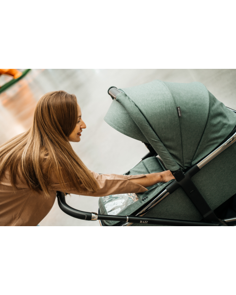 Коляска 2 в 1 Labala Raiz Basic Line 2023, Green (Зеленый)