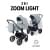 Коляска 2 в 1 Mowbaby Zoom Light Green Tea