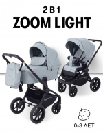 Коляска 2 в 1 Mowbaby Zoom Light Green Tea