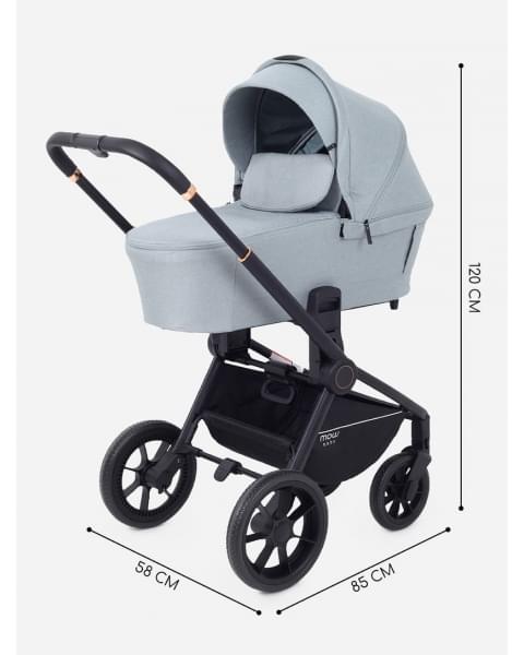 Коляска 2 в 1 Mowbaby Zoom Light Green Tea