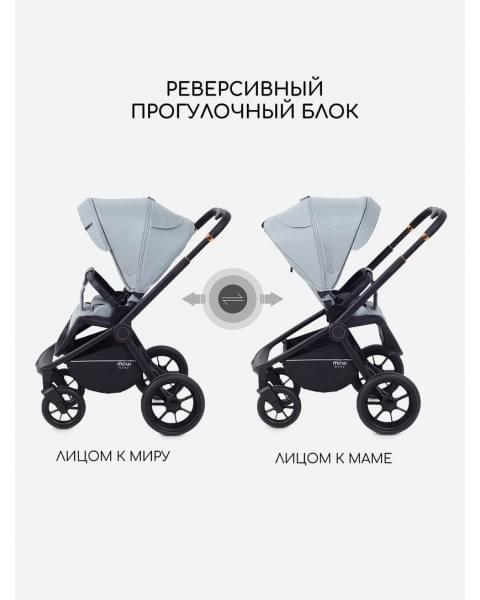 Коляска 2 в 1 Mowbaby Zoom Light Green Tea