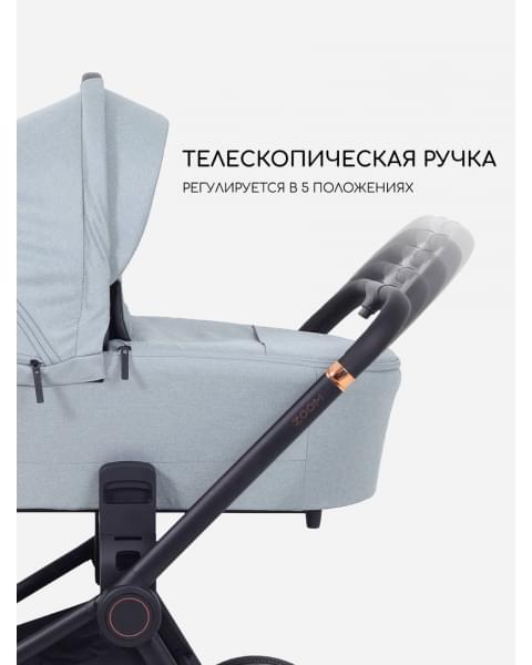 Коляска 2 в 1 Mowbaby Zoom Light Green Tea
