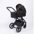 Коляска 2 в 1 Peppy Tecla, Shadow Black Chrome Edition (Черный)