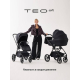 Коляска 2 в 1 Rant Teo Soft Black