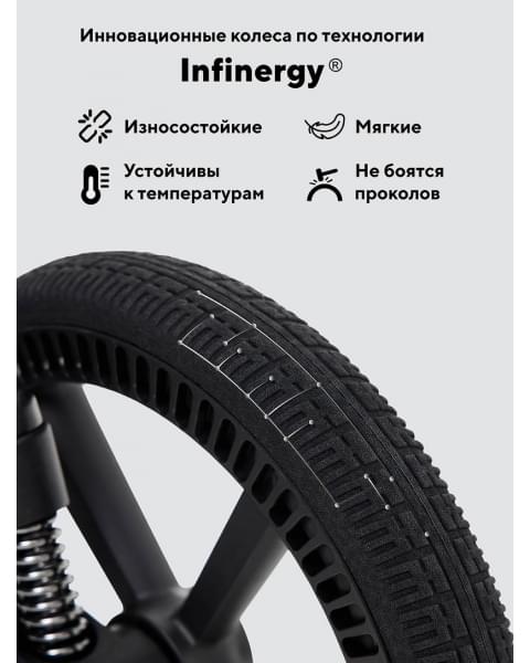 Коляска 2 в 1 Rant Teo Soft Black
