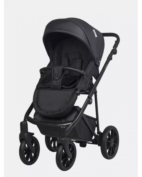 Коляска 2 в 1 Riko Basic Leon, 04 Black (Черный)