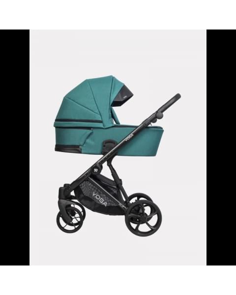 Коляска 2 в 1 Riko Basic Yoga New 2023, 04 (Изумруд)