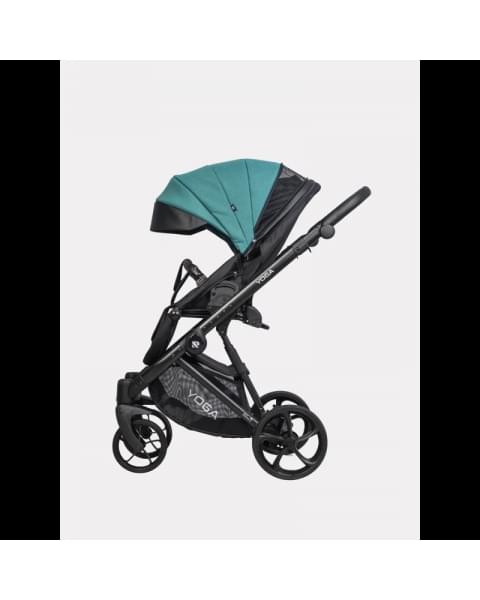 Коляска 2 в 1 Riko Basic Yoga New 2023, 04 (Изумруд)