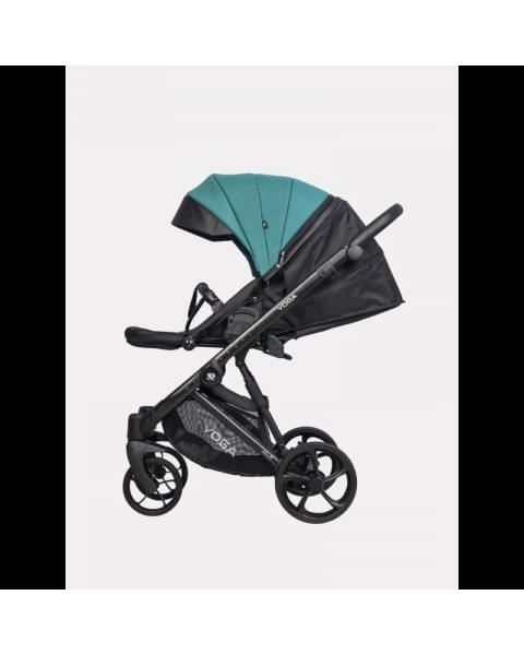 Коляска 2 в 1 Riko Basic Yoga New 2023, 04 (Изумруд)