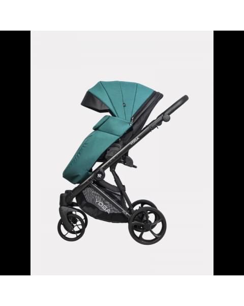 Коляска 2 в 1 Riko Basic Yoga New 2023, 04 (Изумруд)