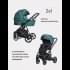 Коляска 2 в 1 Riko Basic Yoga New 2023, 04 (Изумруд)