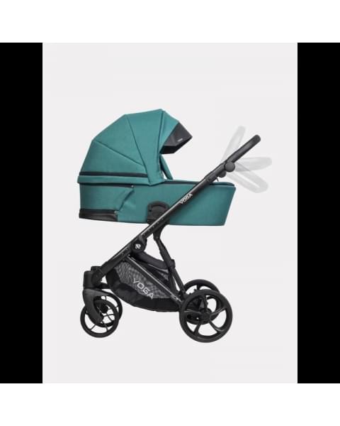 Коляска 2 в 1 Riko Basic Yoga New 2023, 04 (Изумруд)