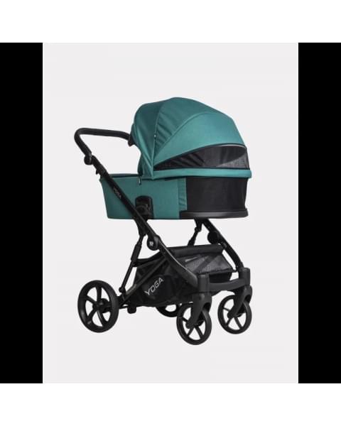 Коляска 2 в 1 Riko Basic Yoga New 2023, 04 (Изумруд)