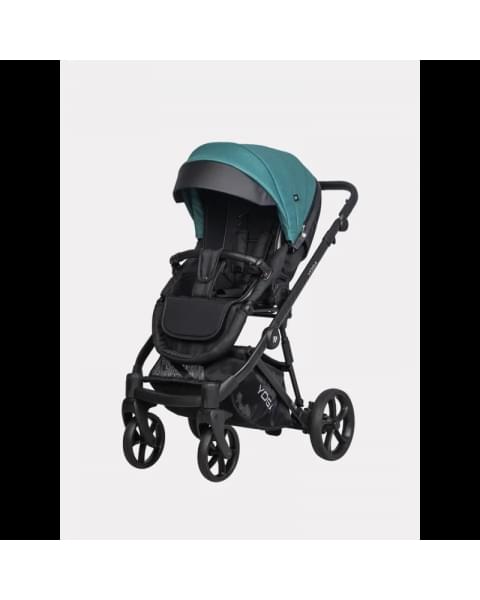 Коляска 2 в 1 Riko Basic Yoga New 2023, 04 (Изумруд)