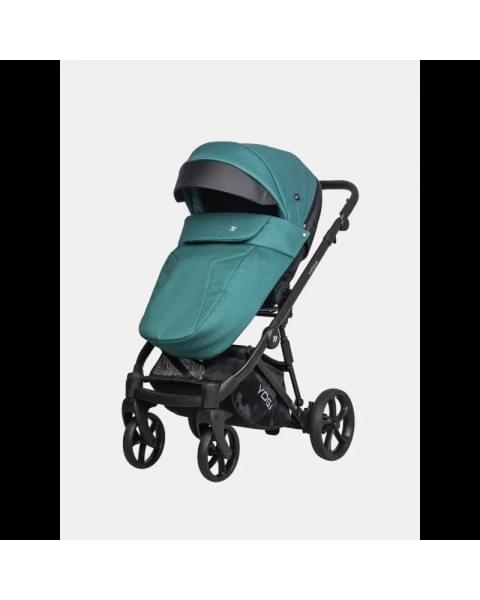 Коляска 2 в 1 Riko Basic Yoga New 2023, 04 (Изумруд)
