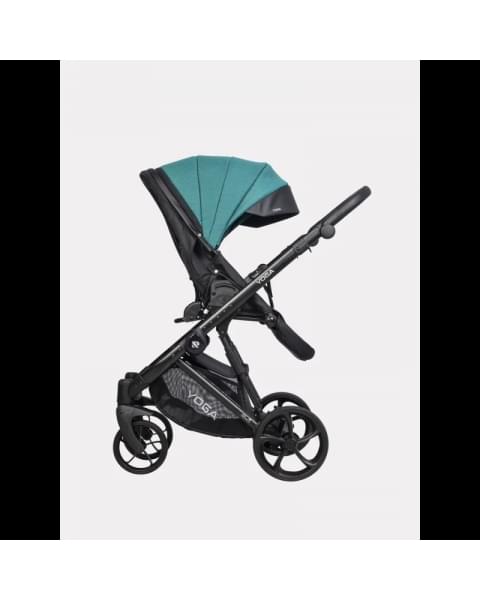 Коляска 2 в 1 Riko Basic Yoga New 2023, 04 (Изумруд)