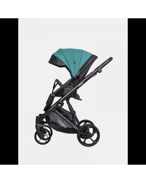 Коляска 2 в 1 Riko Basic Yoga New 2023, 04 (Изумруд)
