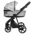 Коляска 2 в 1 Roan Sol Flowers, Gray / шасси Black (RSF/5002)