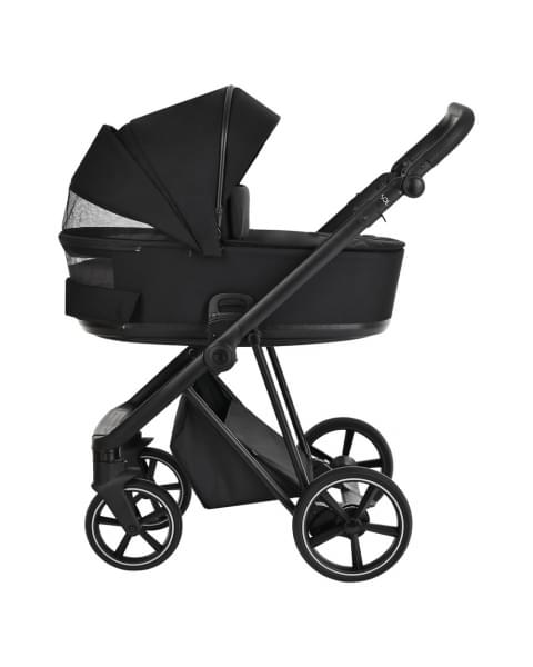 Коляска 2 в 1 Roan Sol, True Black (Черный)