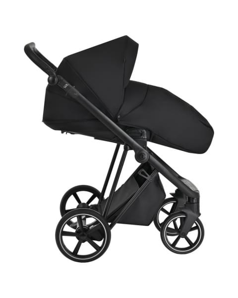 Коляска 2 в 1 Roan Sol, True Black (Черный)