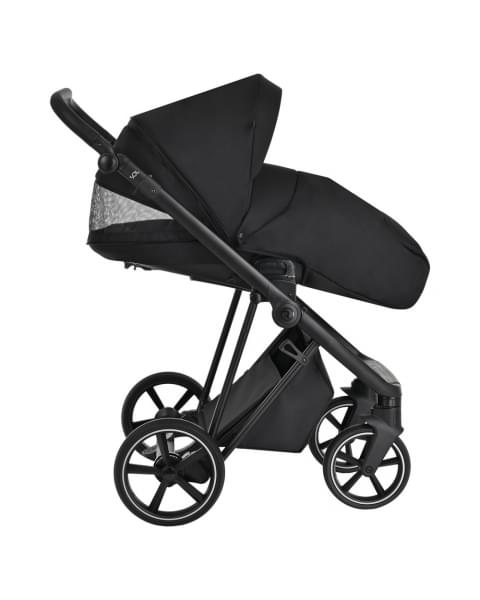 Коляска 2 в 1 Roan Sol, True Black (Черный)
