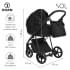 Коляска 2 в 1 Roan Sol, True Black (Черный)
