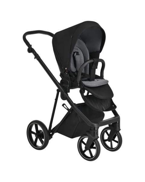 Коляска 2 в 1 Roan Sol, True Black (Черный)