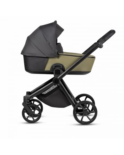 Коляска 2 в 1 Tutis Mio 3+ New Leather, Olive (025)