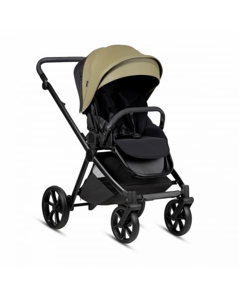Коляска 2 в 1 Tutis Mio 3+ New Leather, Olive (025)