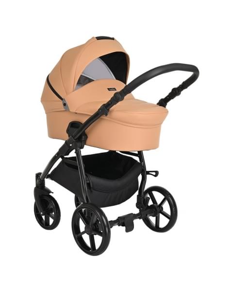 Коляска 2 в 1 Tutis Novo Leather 2023, Caramel (Карамель)