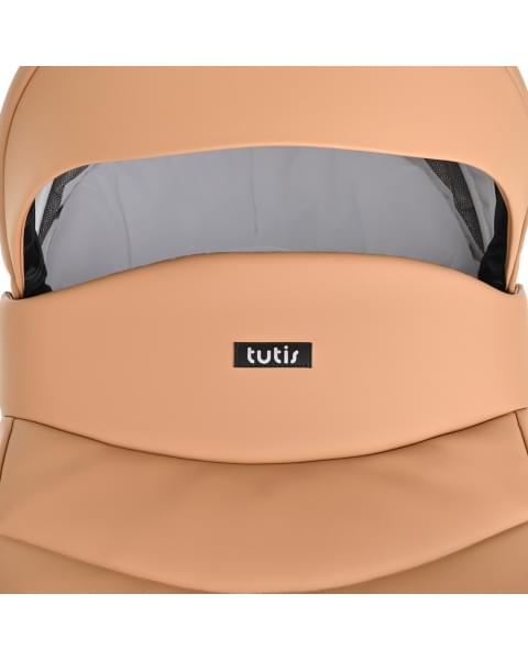 Коляска 2 в 1 Tutis Novo Leather 2023, Caramel (Карамель)