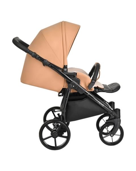 Коляска 2 в 1 Tutis Novo Leather 2023, Caramel (Карамель)