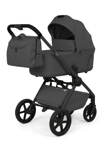 Коляска 2 в 1 Sweet Baby SBL Alba Dark Grey