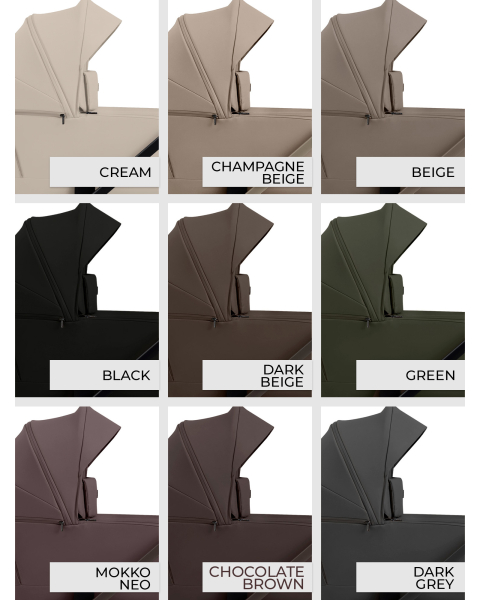 Коляска 2 в 1 Sweet Baby SBL Elegante Therma Colore Dark Beige