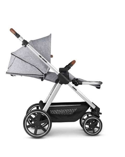 Коляска 3 в 1 ABC-Design Swing 2023, Graphite Grey (Светло-серый)