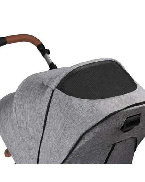 Коляска 3 в 1 ABC-Design Swing 2023, Graphite Grey (Светло-серый)