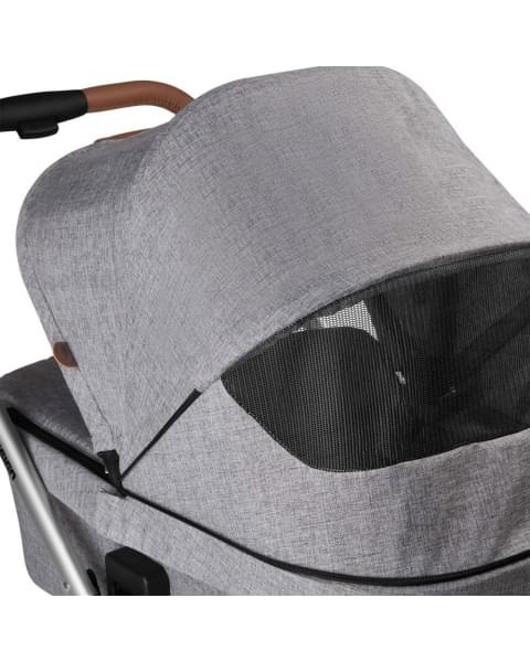 Коляска 3 в 1 ABC-Design Swing 2023, Graphite Grey (Светло-серый)