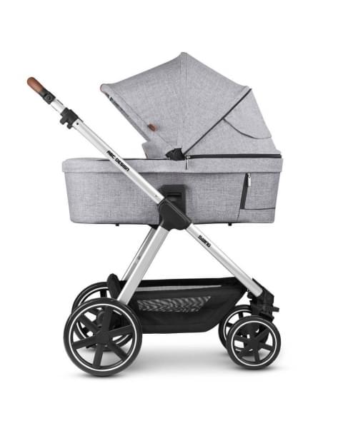 Коляска 3 в 1 ABC-Design Swing 2023, Graphite Grey (Светло-серый)