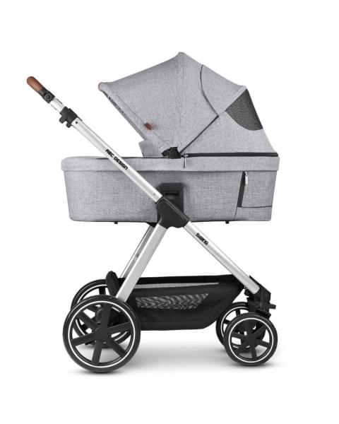 Коляска 3 в 1 ABC-Design Swing 2023, Graphite Grey (Светло-серый)