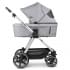 Коляска 3 в 1 ABC-Design Swing 2023, Graphite Grey (Светло-серый)