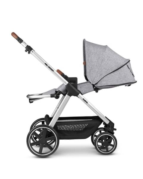 Коляска 3 в 1 ABC-Design Swing 2023, Graphite Grey (Светло-серый)