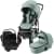 Коляска 3 в 1 Britax Roemer Smile 5Z, Jade Green (Зеленый) + Автокресло Baby-Safe Core, Midnight Grey (темно-серый)
