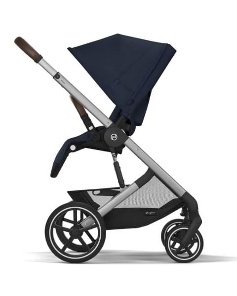 Коляска 3 в 1 Cybex Balios S Lux 2025 цвет Ocean Blue + Автокресло Aton B2